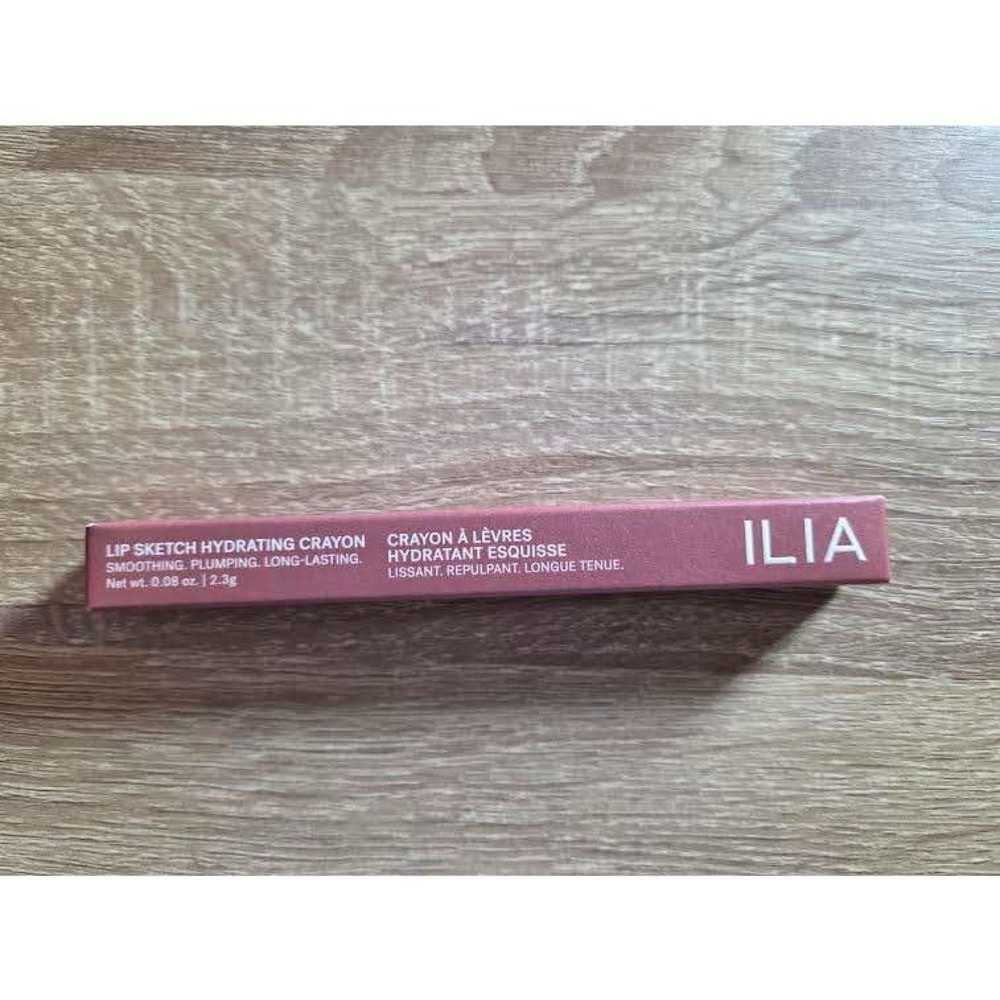 ILIA Lip Sketch Hydrating Crayon Tableau Pink Rose Lip Liner Lipstick 0.08oz NEW